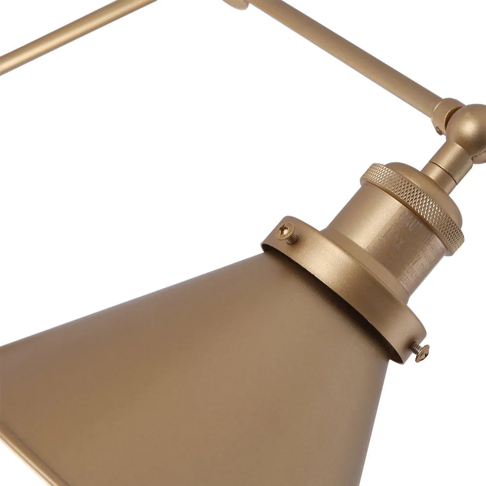 Kaleo Mid-Century Adjustable Swing Arm Wall Light