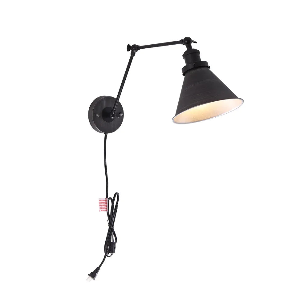 Kaleo Mid-Century Adjustable Swing Arm Wall Light