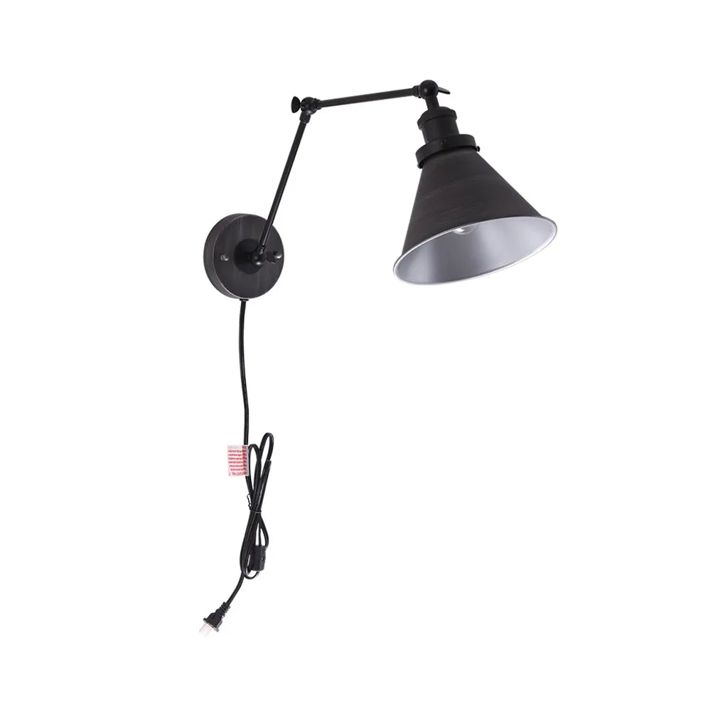 Kaleo Mid-Century Adjustable Swing Arm Wall Light