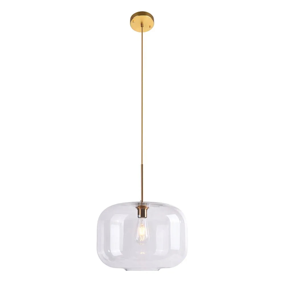 Henrik Modern Clear Glass Cluster Pendant Light
