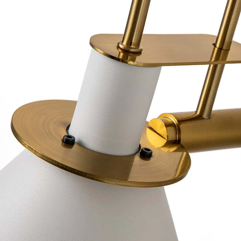 Marlow Modern Metal Cone Wall Light
