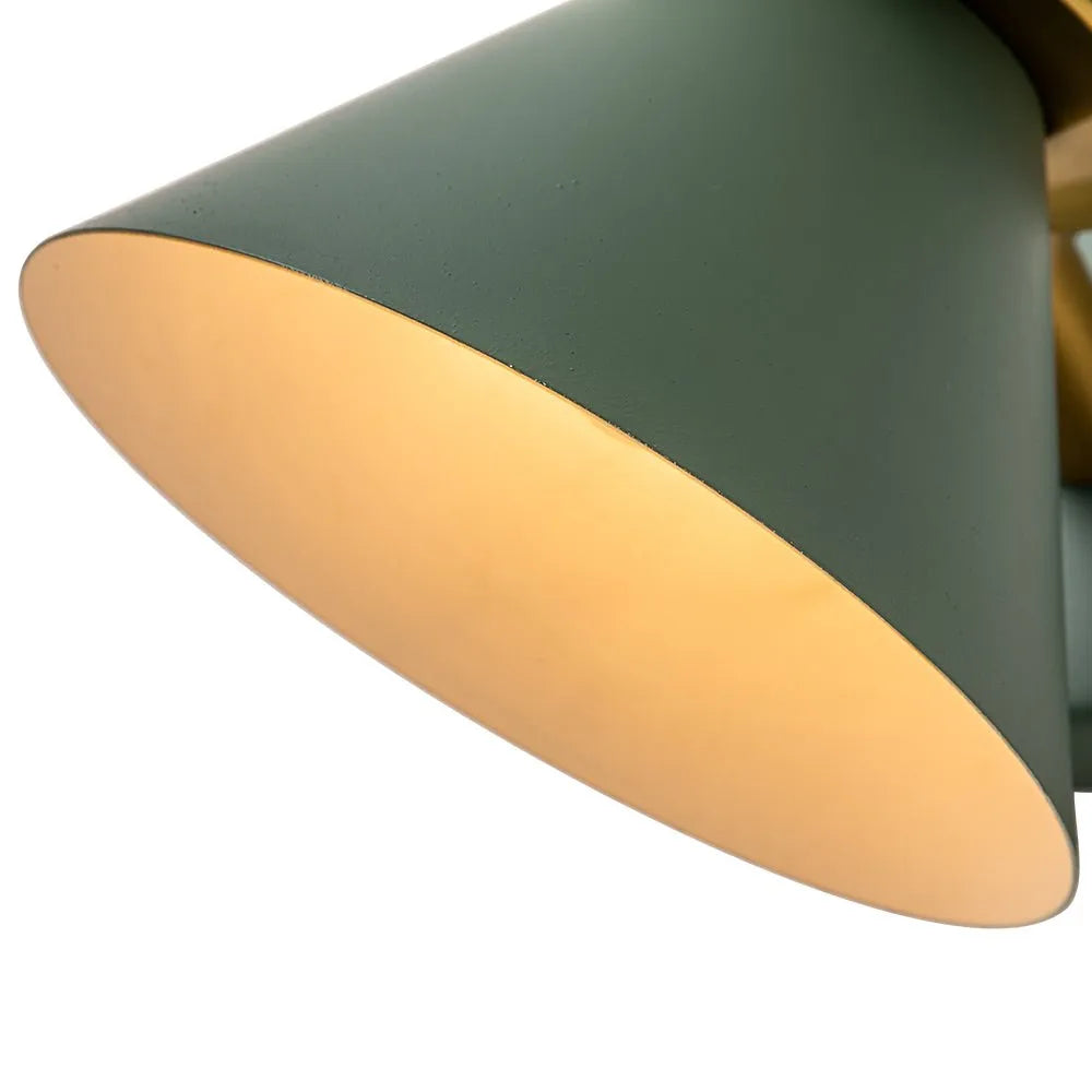 Marlow Modern Metal Cone Wall Light