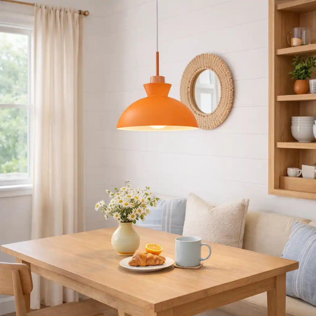 Kestrel Modern Metal Dome Pendant Light