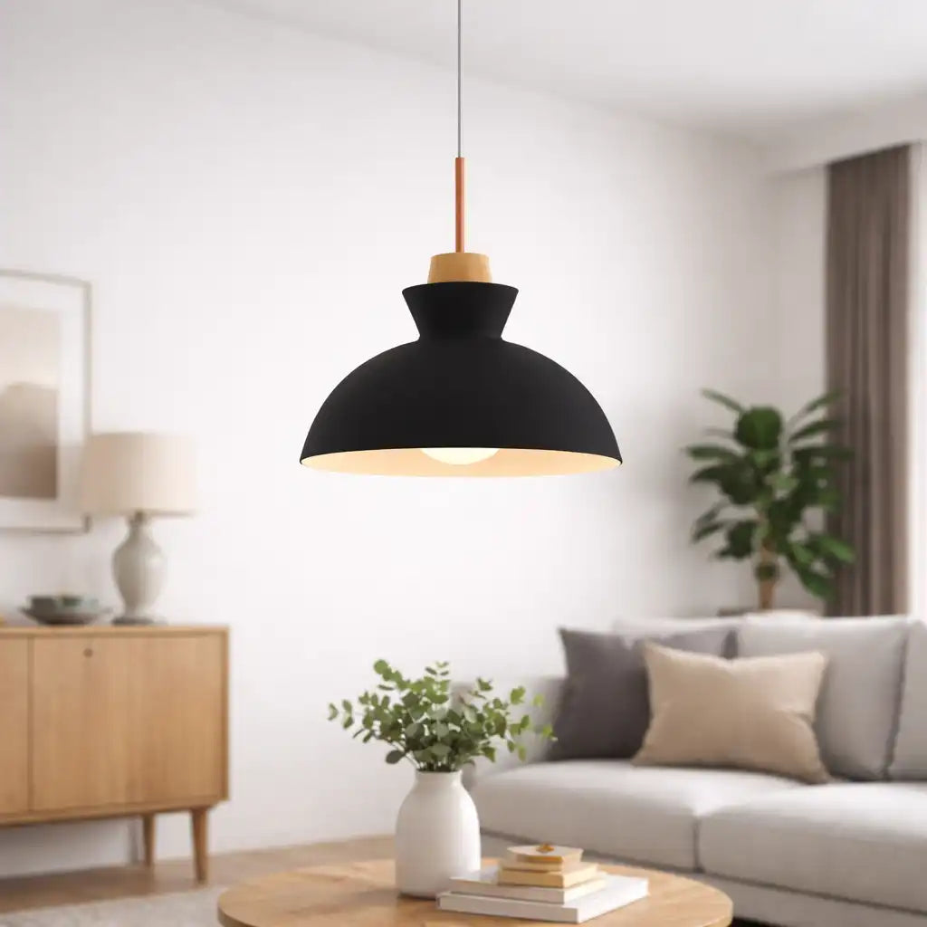 Kestrel Modern Metal Dome Pendant Light