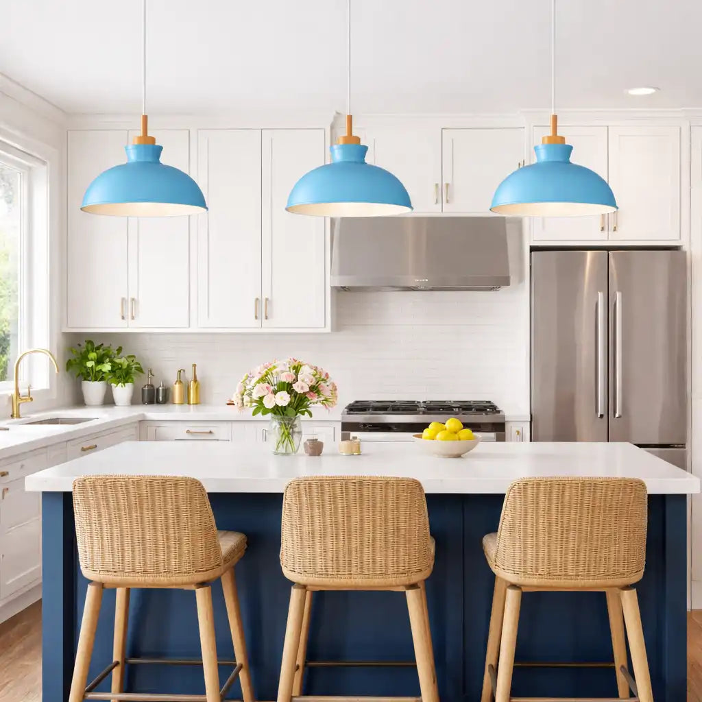 Kestrel Modern Metal Dome Pendant Light