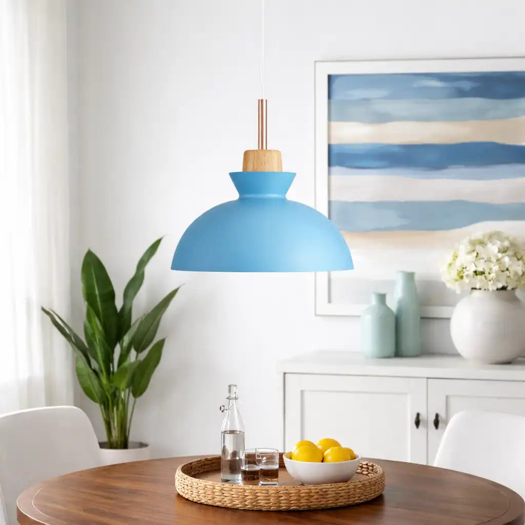 Kestrel Modern Metal Dome Pendant Light
