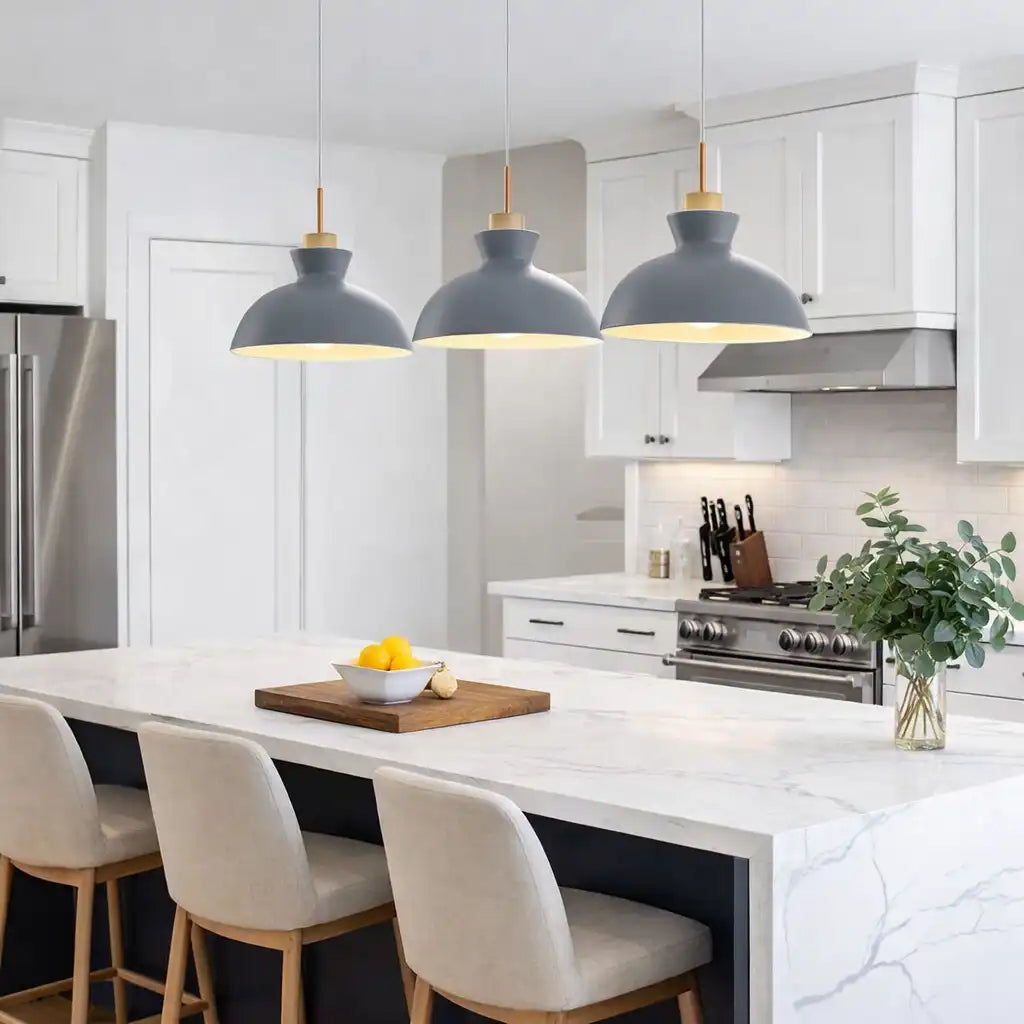 Kestrel Modern Metal Dome Pendant Light