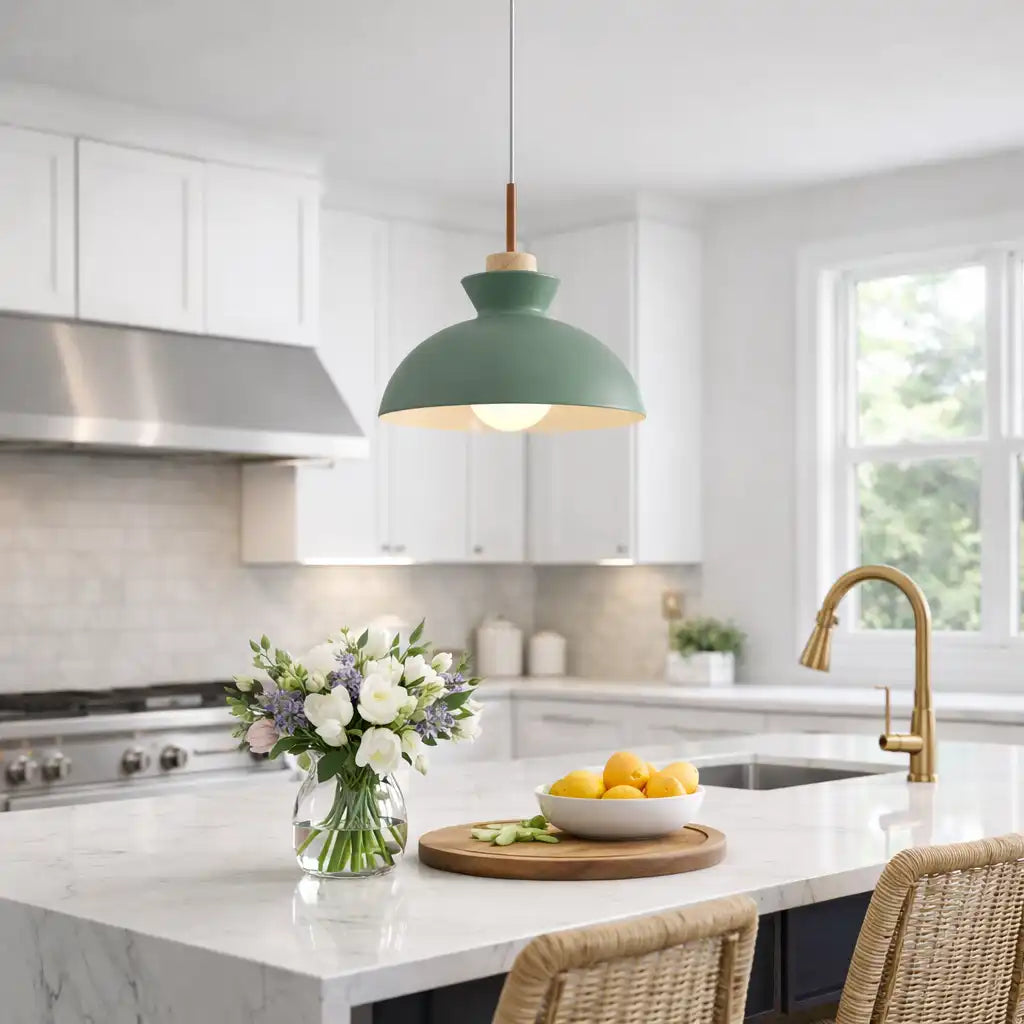 Kestrel Modern Metal Dome Pendant Light