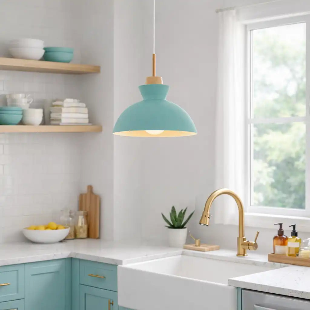 Kestrel Modern Metal Dome Pendant Light