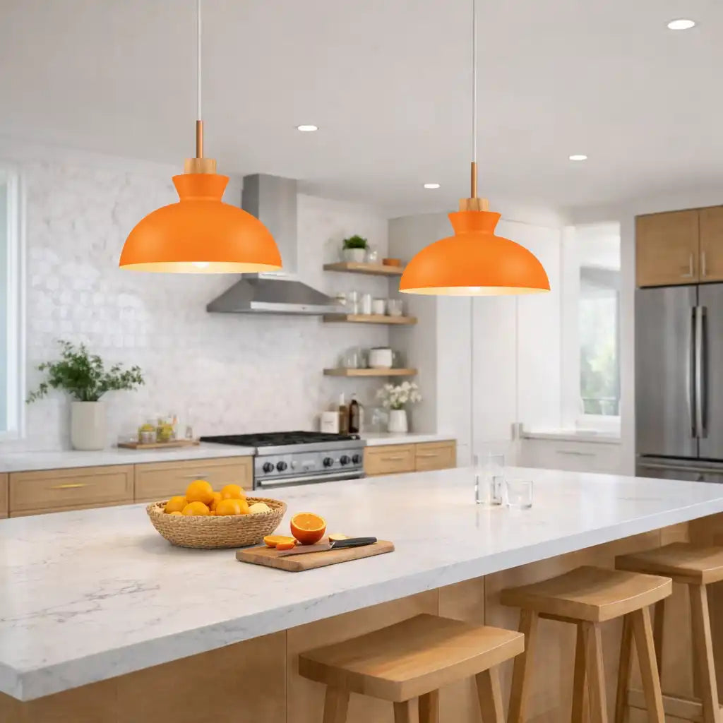 Kestrel Modern Metal Dome Pendant Light