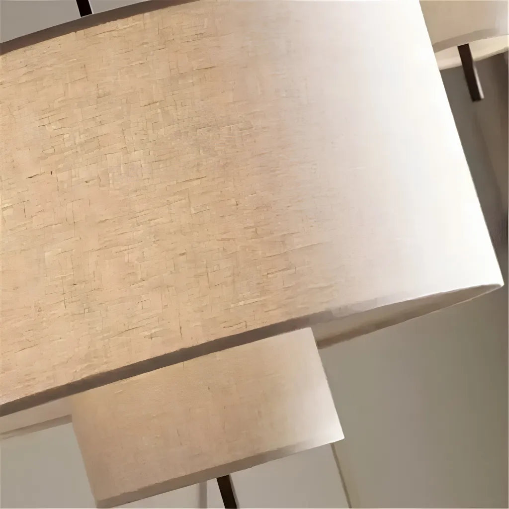 Keira Modern Fabric Shade Table & Floor Lamp