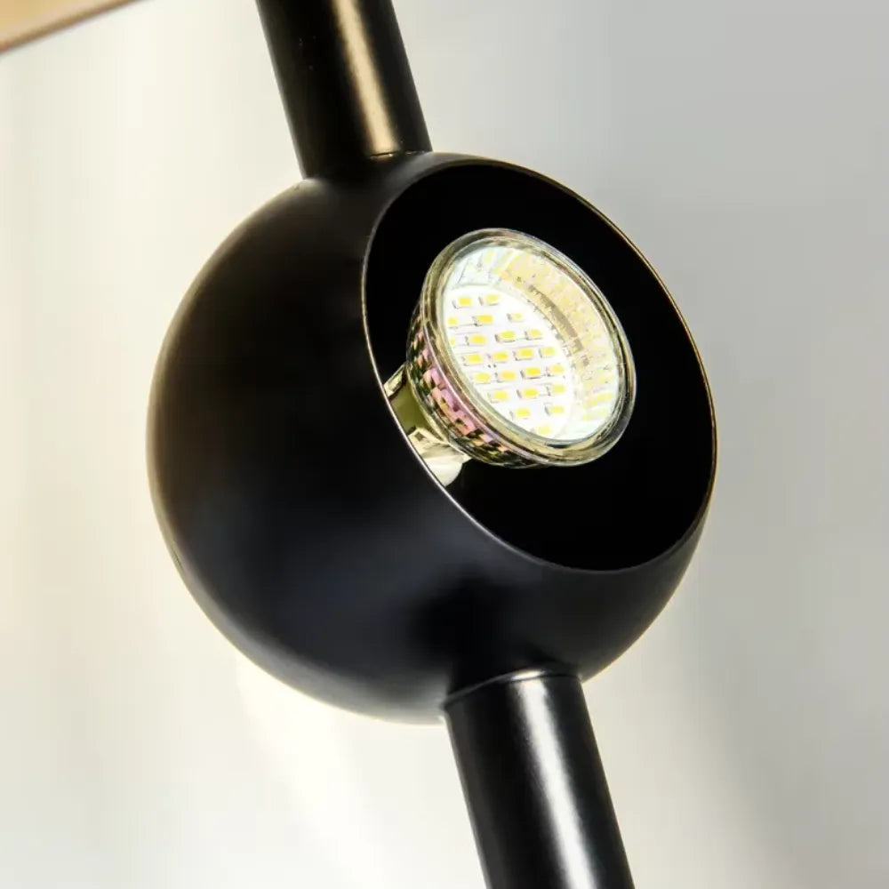 Avaette Modern Clear Glass Floor Lamp