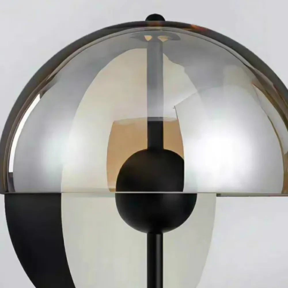 Avaette Modern Clear Glass Floor Lamp