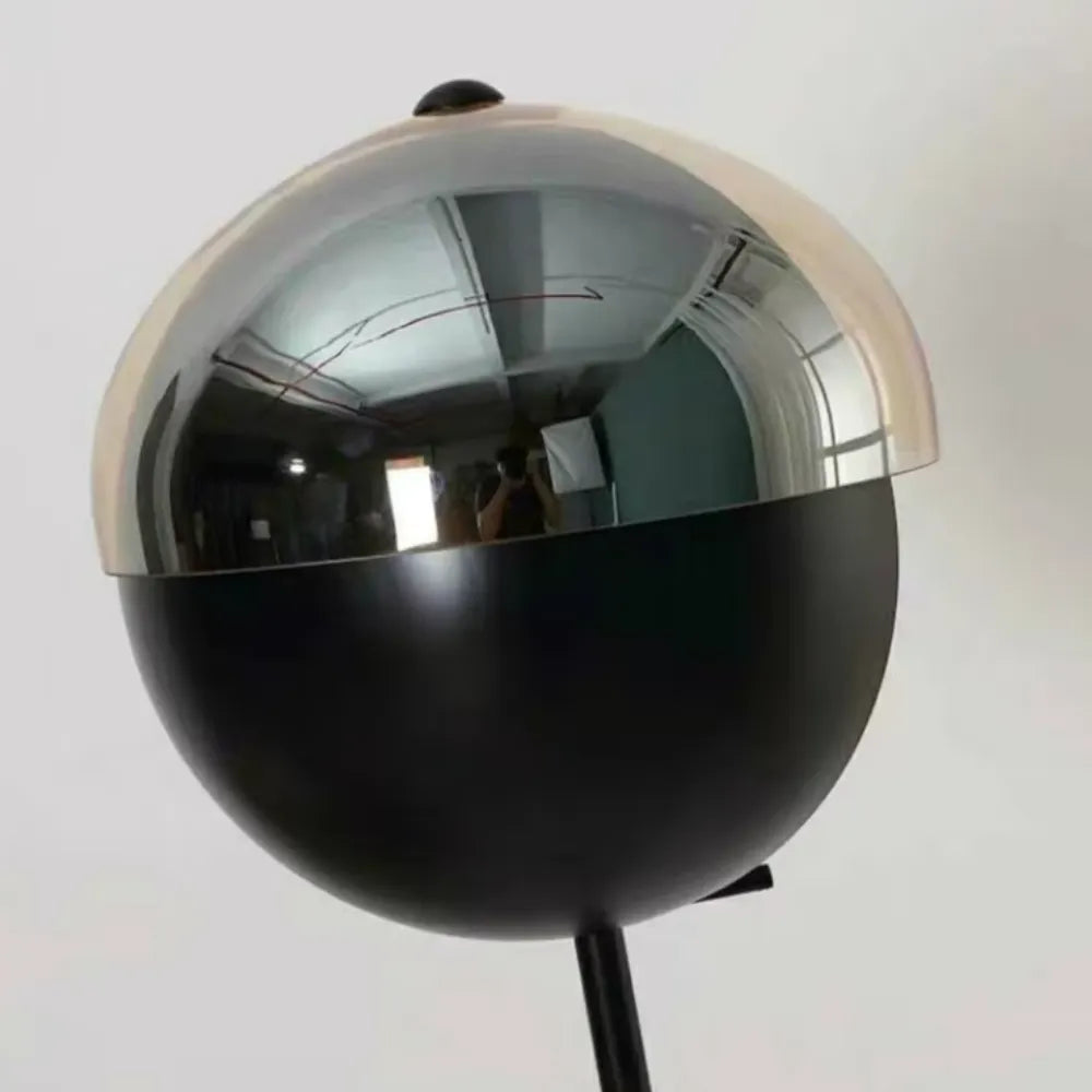 Avaette Modern Clear Glass Floor Lamp