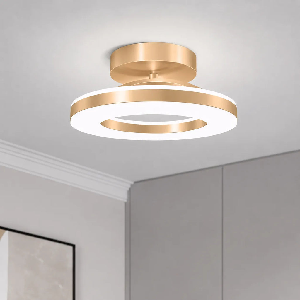 Viggo Modern Round Iron LED Ceiling Light
