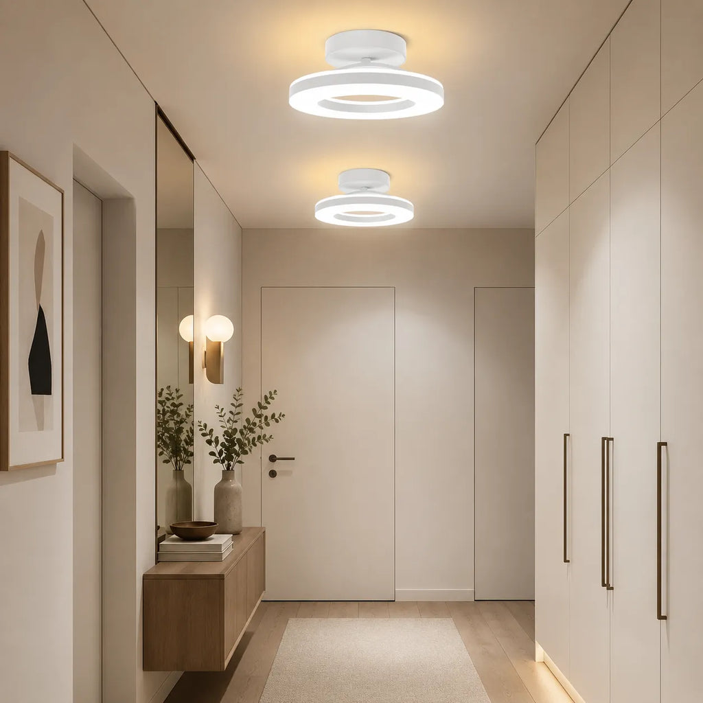 Viggo Modern Round Iron LED Ceiling Light