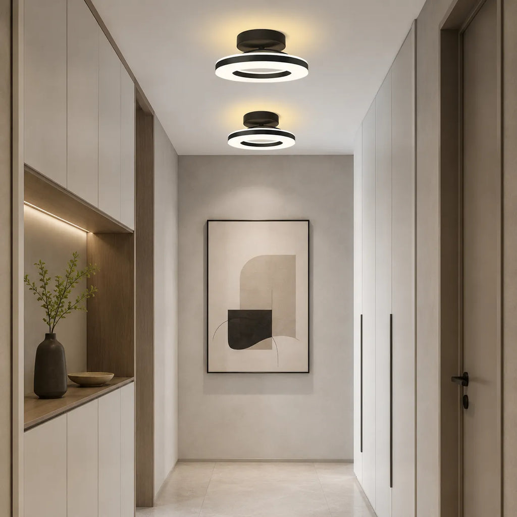 Viggo Modern Round Iron LED Ceiling Light