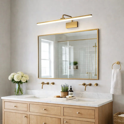Modern Gold LED Bar Bathroom Vanity Light