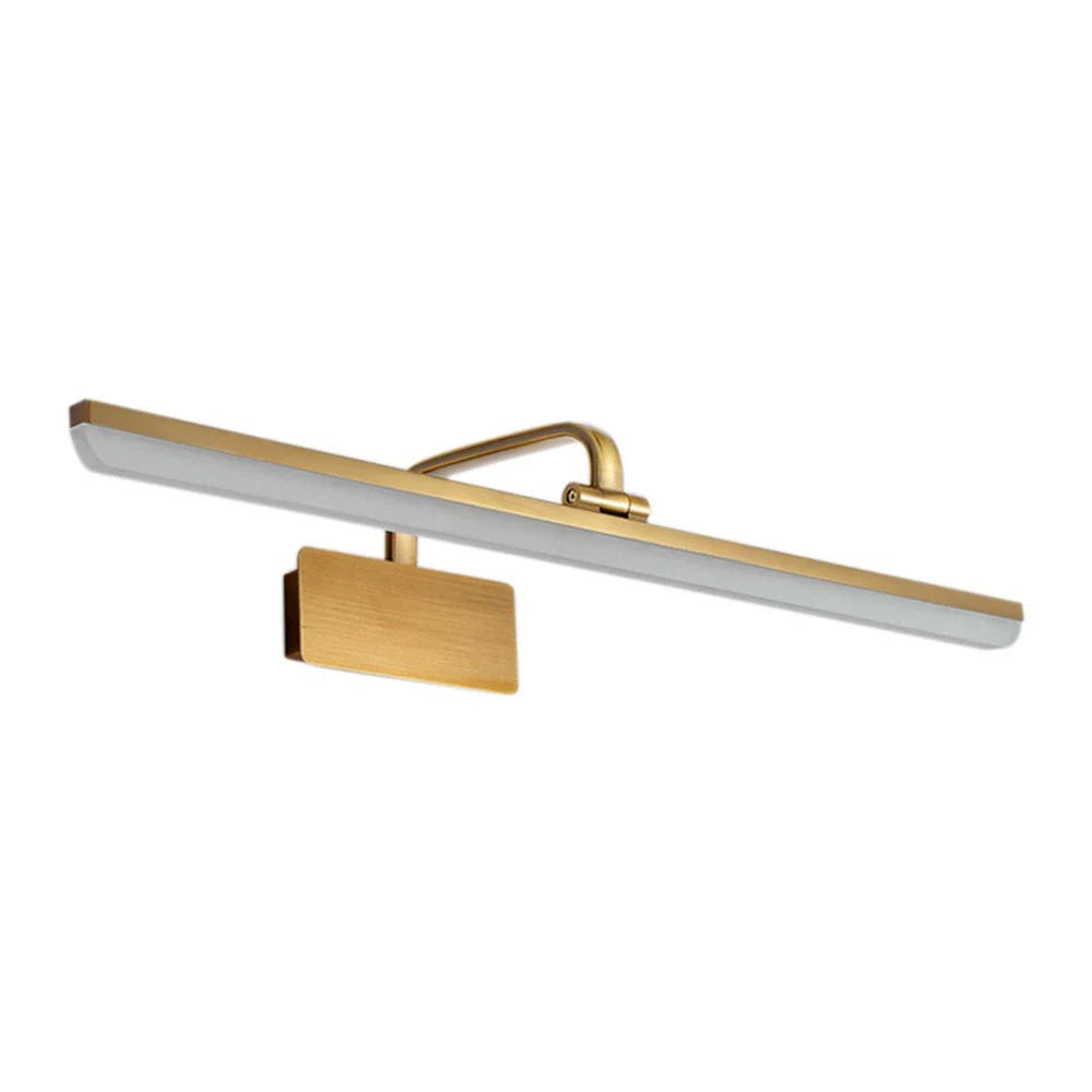 Daphne Modern Gold Adjustable LED Bathroom Vanity Light