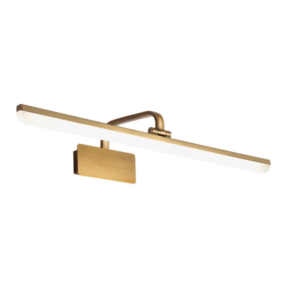 Daphne Modern Gold Adjustable LED Bathroom Vanity Light