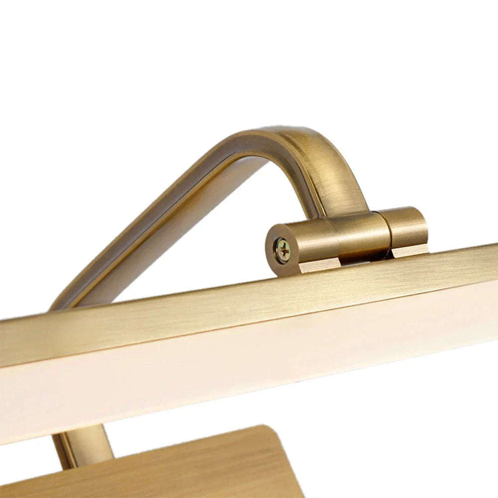 Daphne Modern Gold Adjustable LED Bathroom Vanity Light