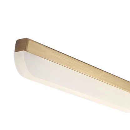 Modern Gold LED Bar Bathroom Vanity Light