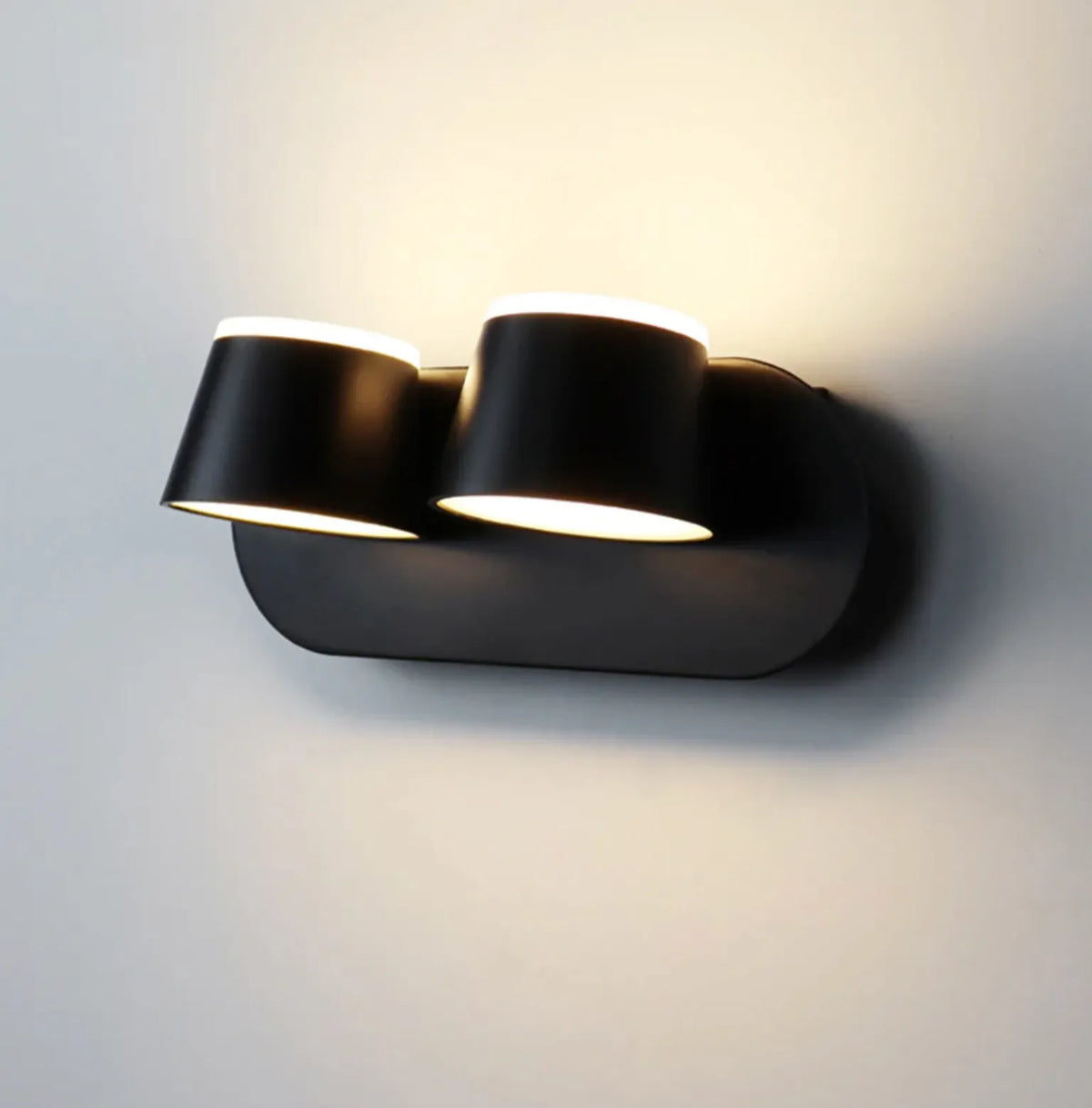 Avelna Modern Geometric Integrated LED Wall Light