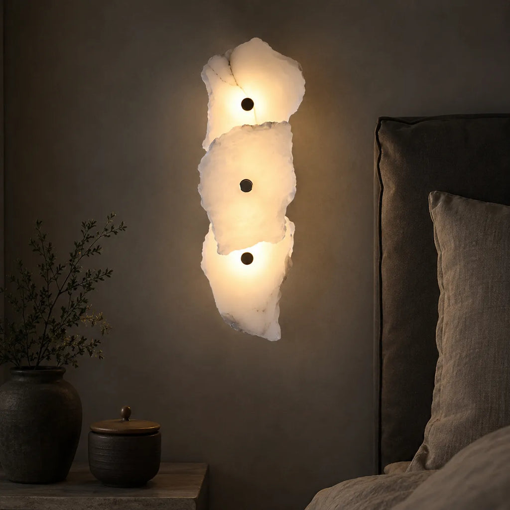 Solene Modern Irregular Marble LED Wall Light