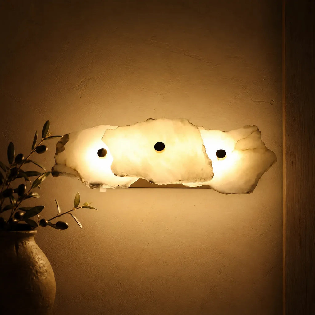 Solene Modern Irregular Marble LED Wall Light