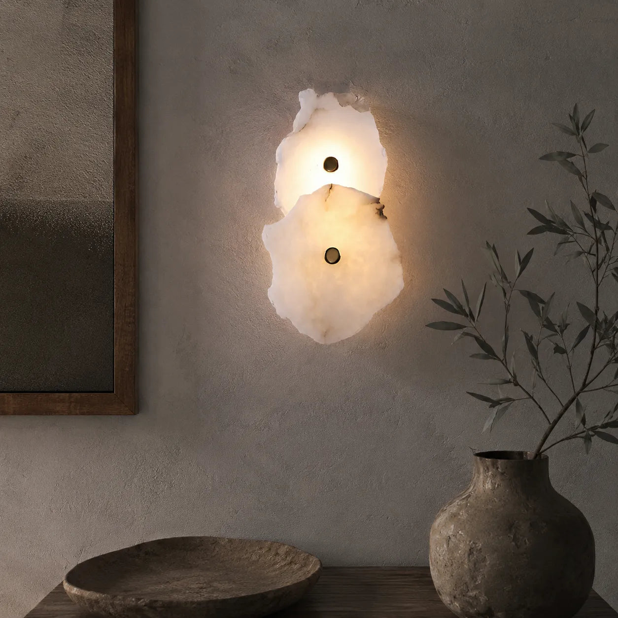 Modern Irregular Marble Minimalist Wall Light