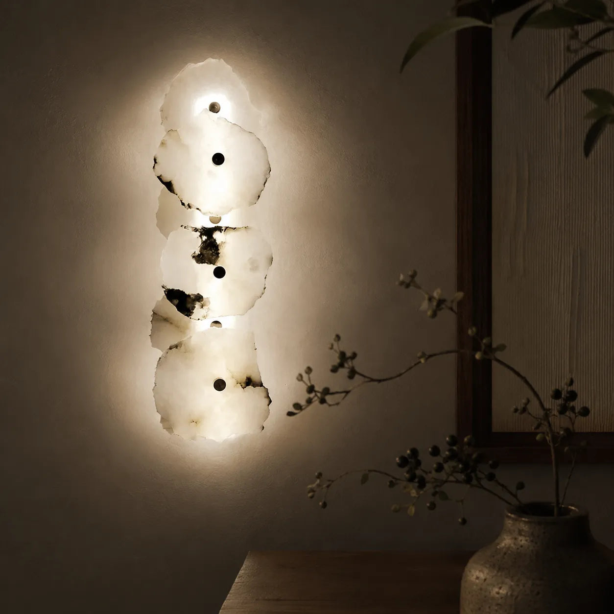 Modern Irregular Marble Minimalist Wall Light