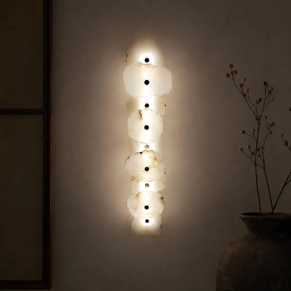 Solene Modern Irregular Marble LED Wall Light