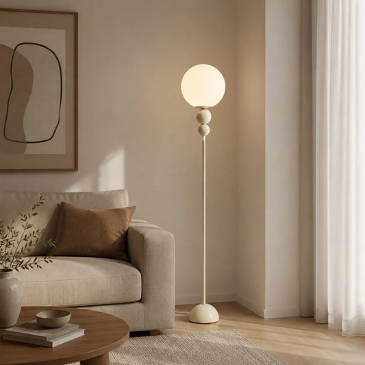 Avaelle Modern Slim Metal & Acrylic Floor Lamp