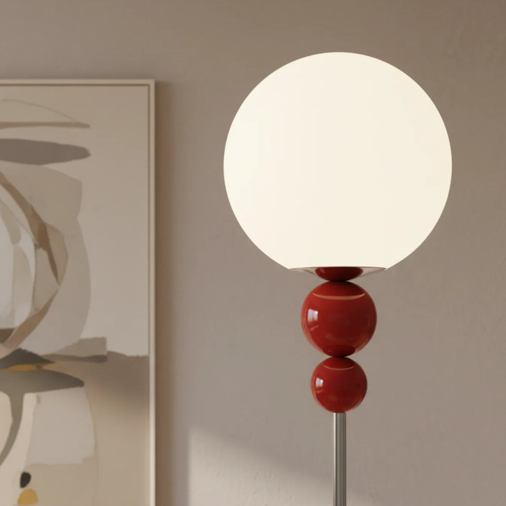 Avaelle Modern Slim Metal & Acrylic Floor Lamp