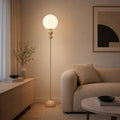 Avaelle Modern Slim Metal & Acrylic Floor Lamp