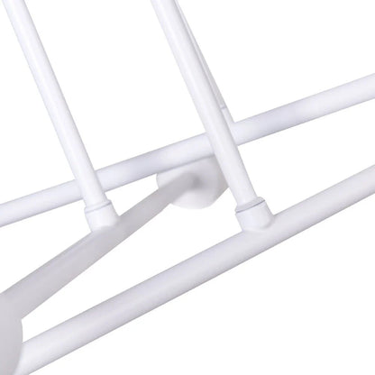 Modern Linear Sputnik Semi Flush Mount with Six Lights