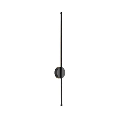 Modern Minimalist Black Aluminum LED Wall Light