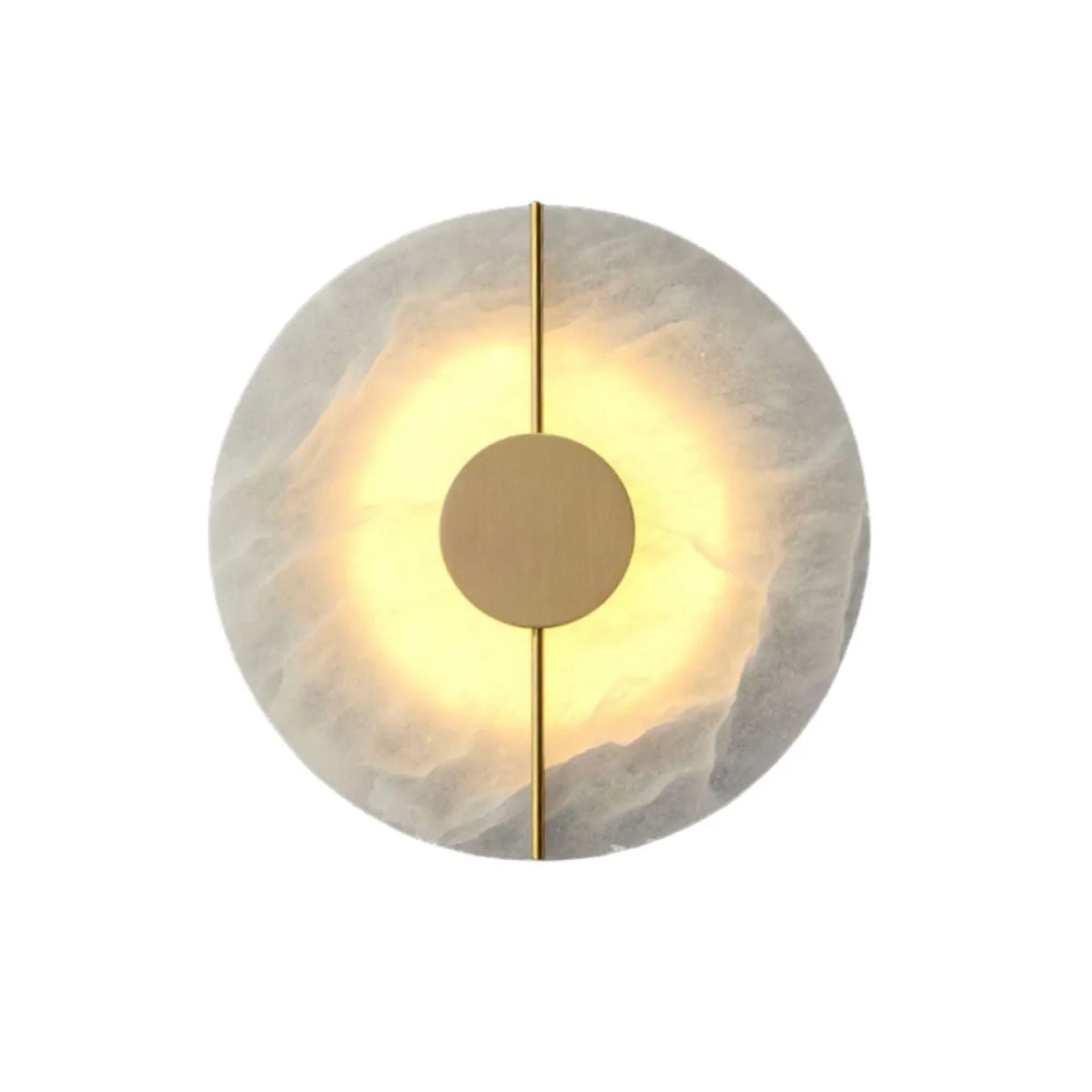 Bram Nordic Marble & Copper LED Wall Light