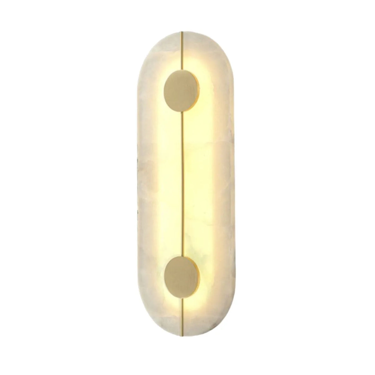 Bram Nordic Marble & Copper LED Wall Light