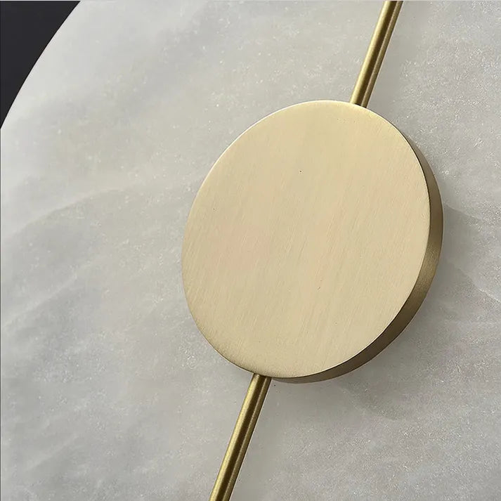 Bram Nordic Marble & Copper LED Wall Light