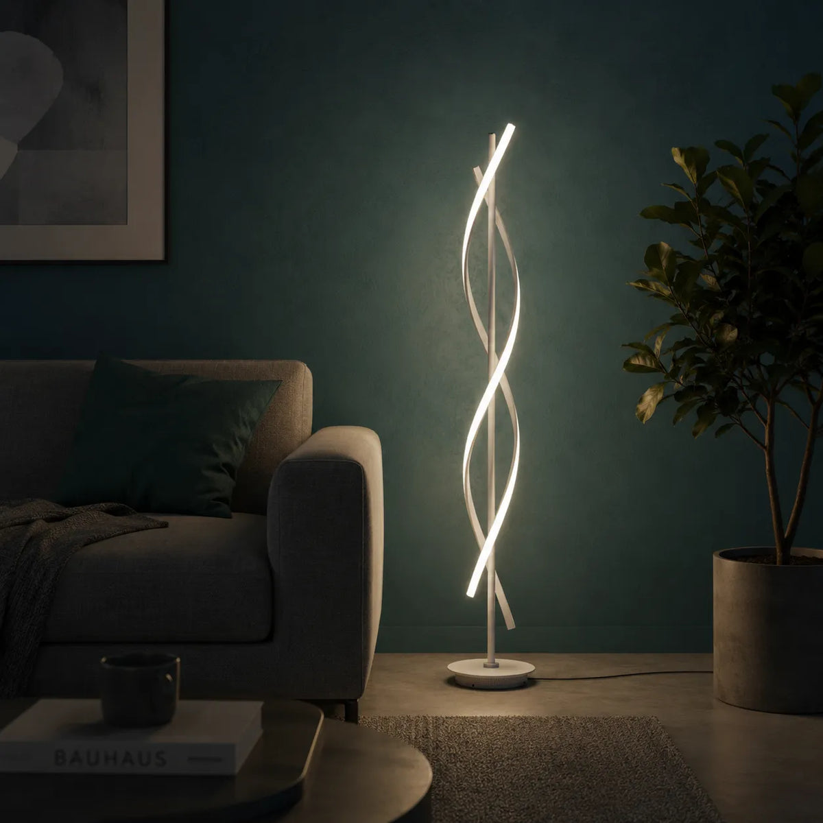 Avais Modern Linear Integrated LED Floor Lamp