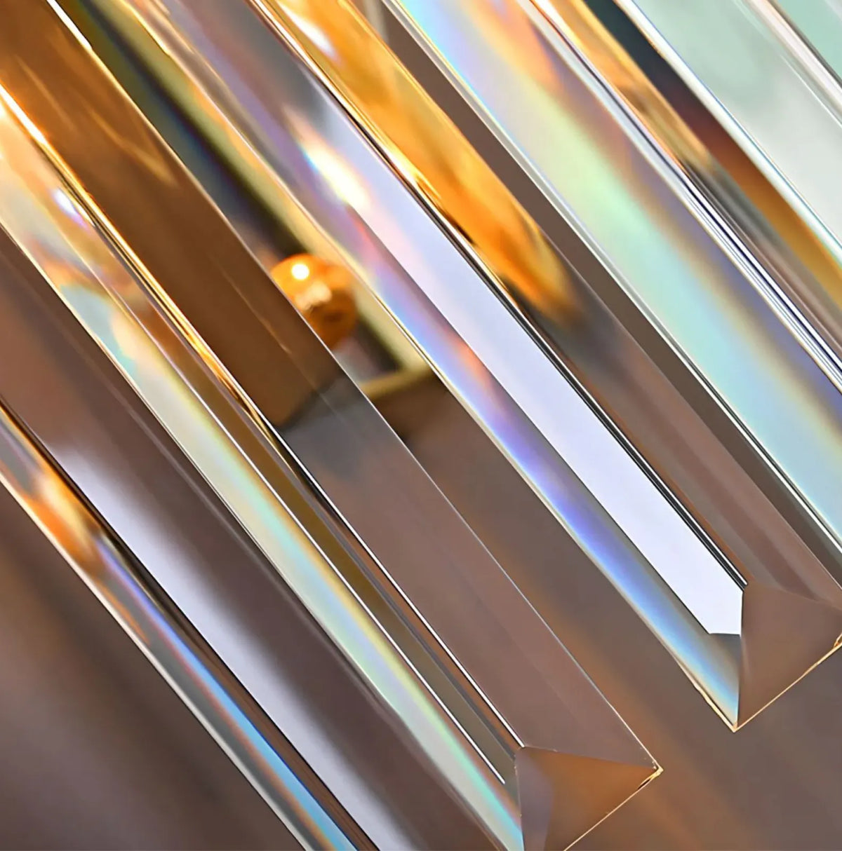 Avella Modern Stainless Steel & Crystal Wall Light