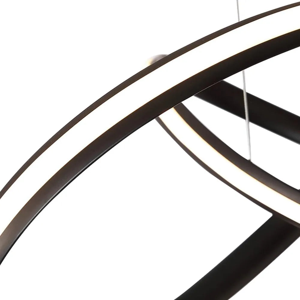 Cyrus Modern Twisted Dimmable LED Pendant Light