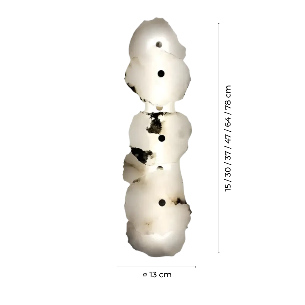 Modern Irregular Marble Minimalist Wall Light