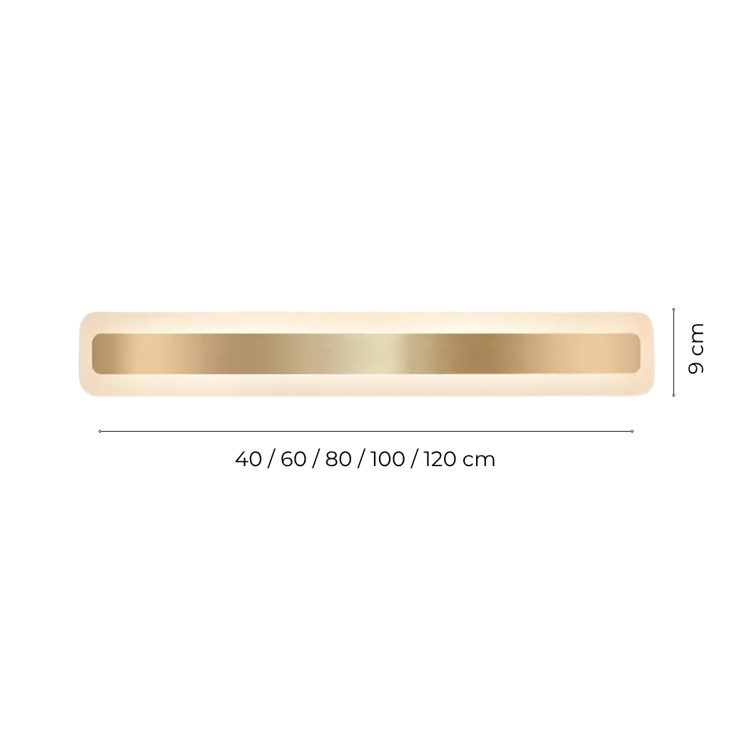 Modern Metal Bathroom Vanity Wall Light