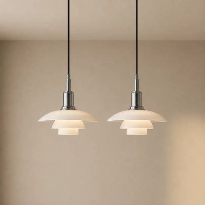 Isolde Layered Multi-Head Danish Pendant
