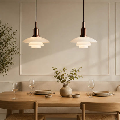 Isolde Layered Multi-Head Danish Pendant