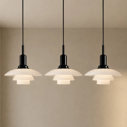 Isolde Layered Multi-Head Danish Pendant