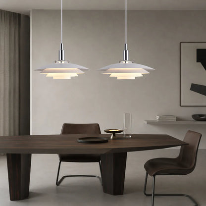 Kora Nordic Multi-Layer Metal Pendant Light