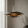 Kora Nordic Layered Iron Pendant Light